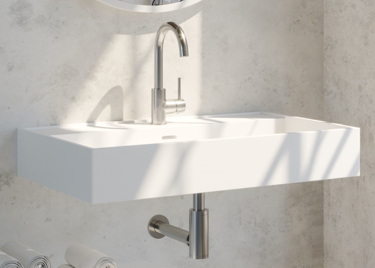 Brauer Chrome Edition wastafelsifon Chroom