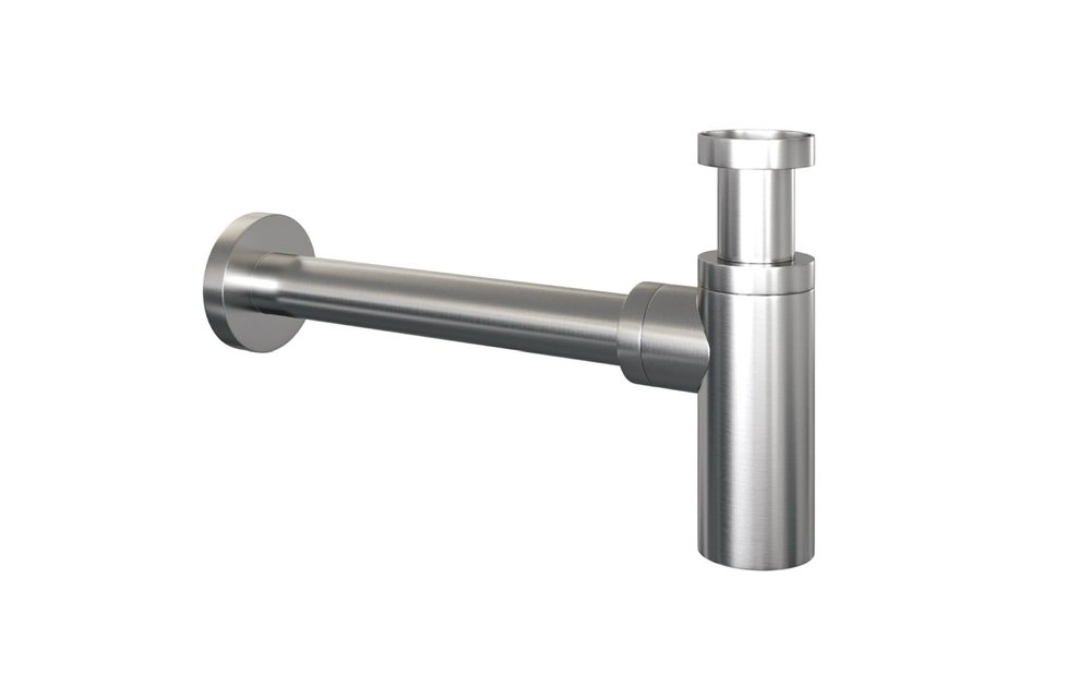 Brauer Brushed Edition Wastafel Sifon nikkel