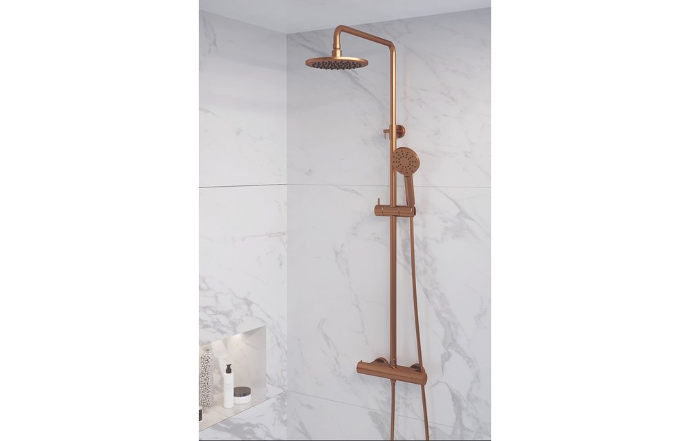 Brauer Copper Edition Regendouche set Koper