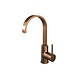 Brauer Brauer Copper Edition platte wastafelkraan hoog geborsteld koper PVD Brauer Brauer Copper Edition platte wastafelkraan hoog geborsteld koper PVD