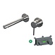 Brauer Brauer Brushed Edition inbouw wastafelkraan - inclusief inbouwdeel nikkel PVD Brauer Brauer Brushed Edition inbouw wastafelkraan - inclusief inbouwdeel nikkel PVD