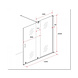 Schuifbare inloopdouche 120x200 cm op rail - complete set Schuifbare inloopdouche 120x200 cm op rail - complete set