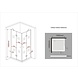 Mat zwarte douchecabine 100x100x195 cm hoek-instap douchecabine kleurvast - Copy Mat zwarte douchecabine 100x100x195 cm hoek-instap douchecabine kleurvast - Copy