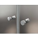 Swing-Cover Douchedeur Pendeldeur 80x195 cm Gedeeltelijk Matglas Swing-Cover Douchedeur Pendeldeur 80x195 cm Gedeeltelijk Matglas