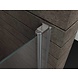 Swing-Cover Douchedeur Pendeldeur 80x195 cm Gedeeltelijk Matglas Swing-Cover Douchedeur Pendeldeur 80x195 cm Gedeeltelijk Matglas