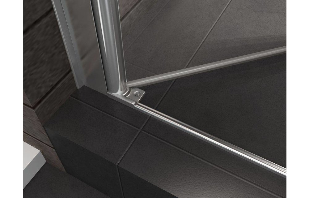 Swing-Cover Douchedeur Pendeldeur 100x195 cm Gedeeltelijk Matglas