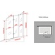 TRIPO Douchewand voor Bad 150 x 140 cm helder glas TRIPO Douchewand voor Bad 150 x 140 cm helder glas