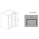 Swing XL Douchedeur Pendeldeur 135x195 cm Helder Glas Swing XL Douchedeur Pendeldeur 135x195 cm Helder Glas