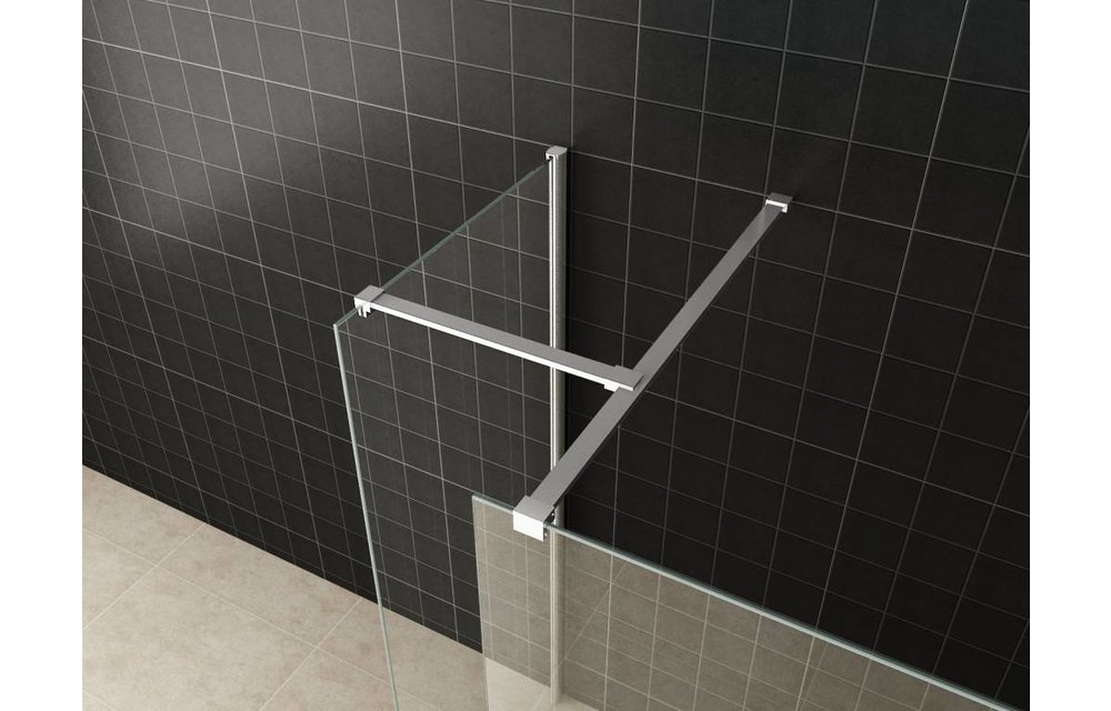 Inloopdouche Aqua-Twin 130 x 80 x 200