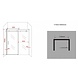 Slide douche schuifdeur nis 115-119x195 cm Slide douche schuifdeur nis 115-119x195 cm