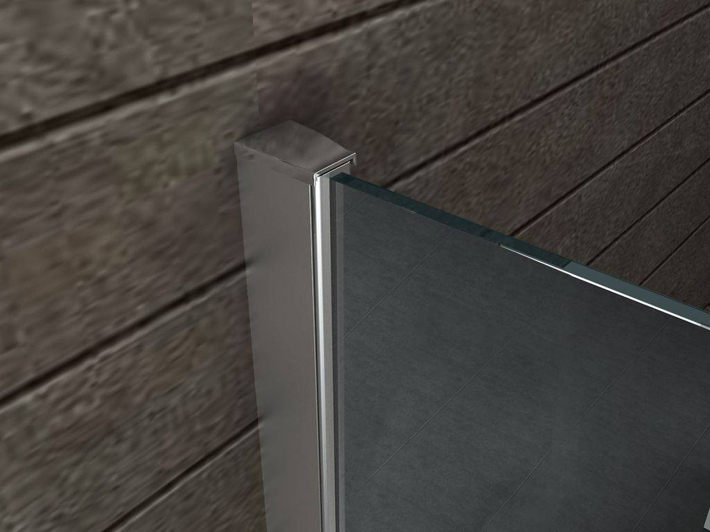 Inloopdouche Aqua-Mirror 10 mm 100 x 200 cm NANO