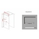 Aqua-Extra Inloopdouche 120 x 200 cm 10 mm helder glas Aqua-Extra Inloopdouche 120 x 200 cm 10 mm helder glas