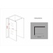 Aqua-Extra Inloopdouche 118x220 cm 10 mm helder glas Aqua-Extra Inloopdouche 118x220 cm 10 mm helder glas