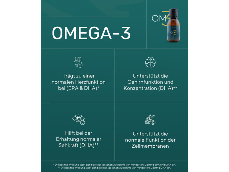 OM3 – Vegan Omega-3 Algae Oil