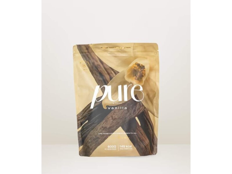 PURE Vanilla 600 g – Plant-Based Protein Powder