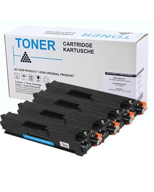 Set 4x alternatief Toner voor Brother TN423 BK C M Y