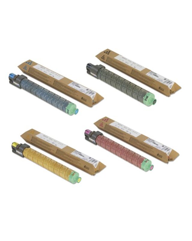 Originele tonerset voor de Ricoh MP C2051 2551 Black cyan yellow magenta