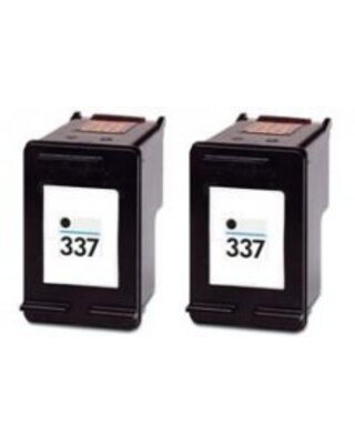HP 337 Black dual pack HP337 nr.337 compatibel