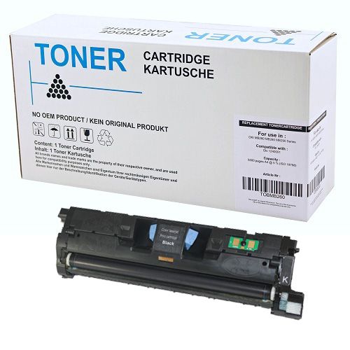HP Color Laserjet 2550 Q3960A HP122A HP123A CANON 701 Black -  Goedkoopsteprinter