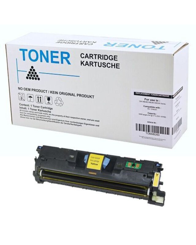 HP Color Laserjet 2550 Q3962A HP122A HP123A Yellow Canon 701