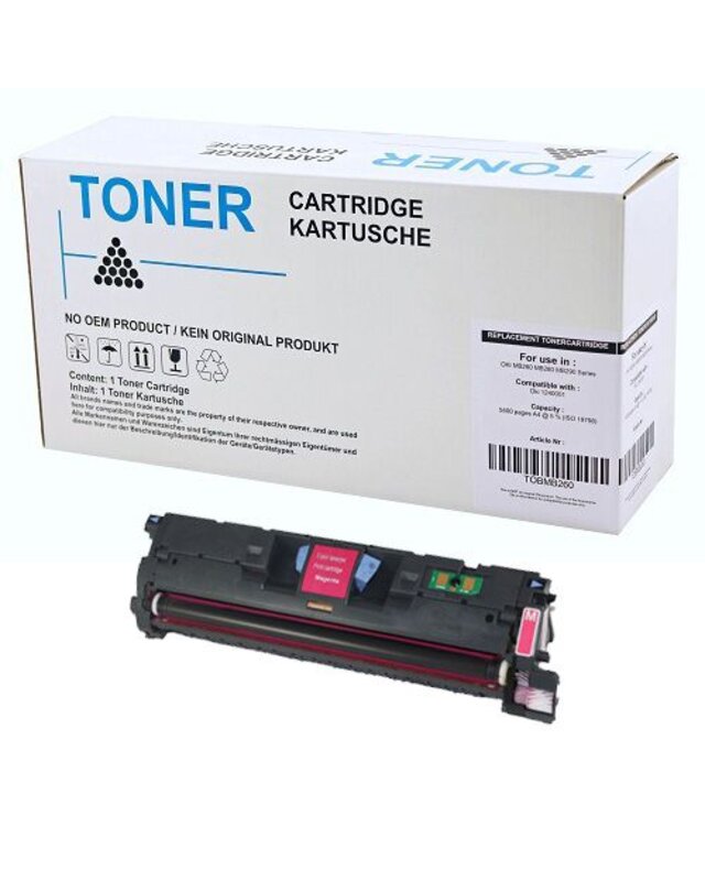 HP Q3963A HP122A HP123A Color Laserjet 2550 Magenta Canon 701