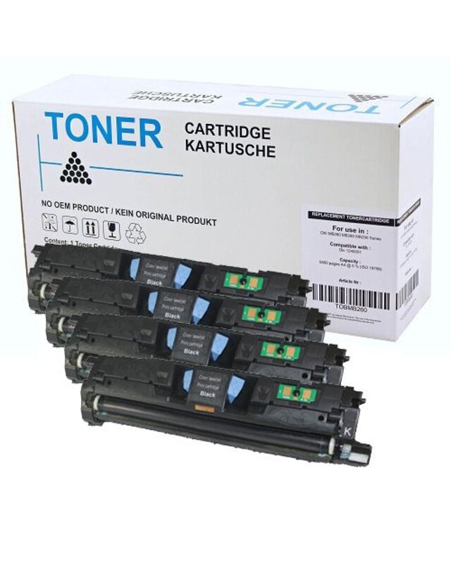 HP Q3960SET HP122A HP123A Canon 701 Color Laserjet 2550 COMPLETE SET