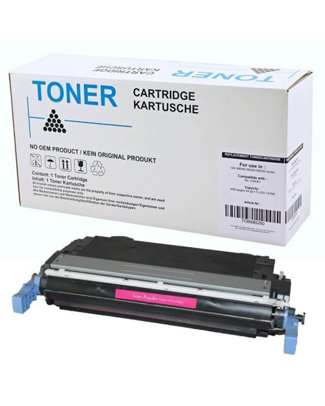 HP Color Laserjet 1600 2600 2605 Magenta HP Q6003A HP124A 100% nieuw