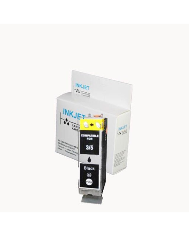 2 STUKS Canon PGI-5 BK NEW CHIP WHITE LABEL nieuw