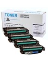 Set 4X alternatief Toner voor Hp 651A Laserjet 700 M775