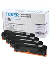 Set 4X alternatief Toner voor Hp 312A 312X Laserjet Pro 400 M476