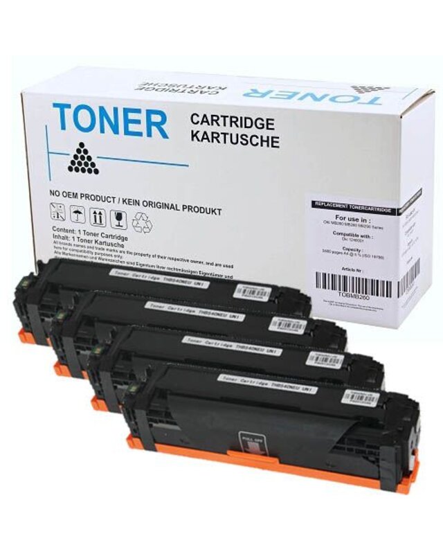 Set 4X alternatief Toner voor Hp 312A 312X Laserjet Pro 400 M476