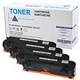 Set 4X alternatief Toner voor Hp 312A 312X Laserjet Pro 400 M476