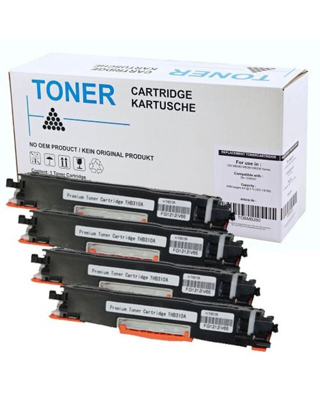 Set 4X alternatief Toner voor Hp 130A Color Laserjet Pro Mfp M 170
