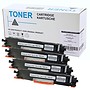 Set 4X alternatief Toner voor Hp 130A Color Laserjet Pro Mfp M 170