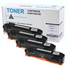 Set 4X alternatief Toner voor Hp 131X 131A Color Laserjet Pro200 M251N