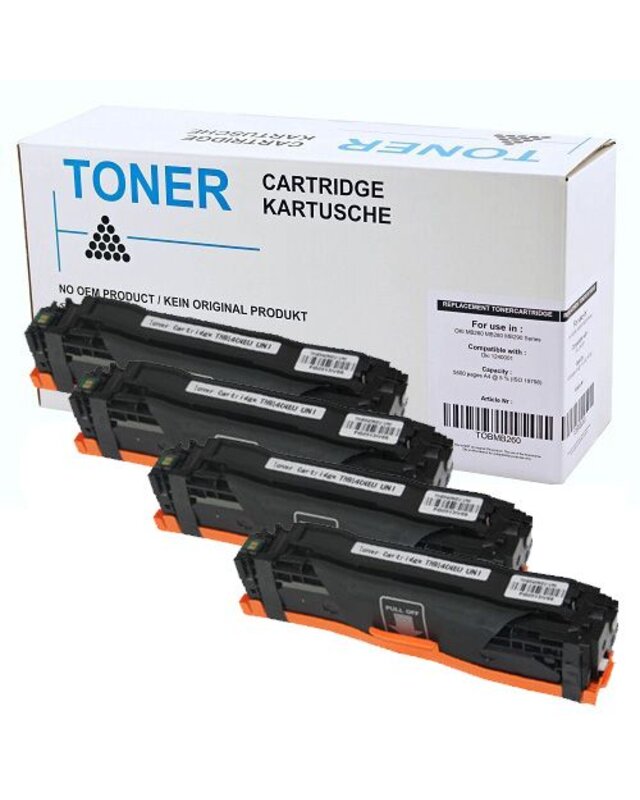 Set 4X alternatief Toner voor Hp 131X 131A Color Laserjet Pro200 M251N