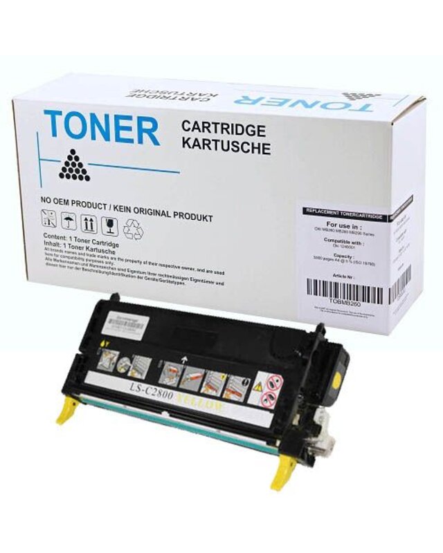 alternatief Toner voor Dell 3130Cn geel