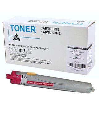 Dell KD557 MAGENTA HC compatibel toner voor de 5110 cn nieuw