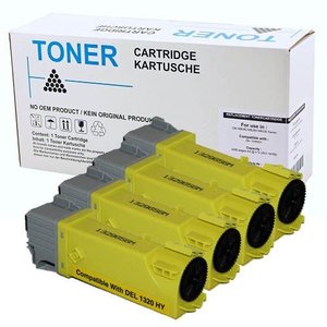 Set 4X alternatief Toner voor Dell 1320C 1320Cn