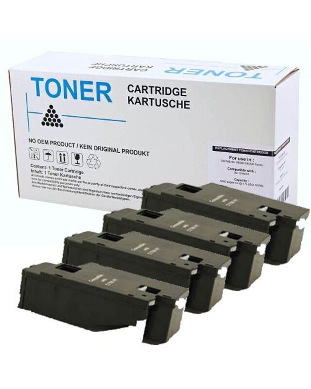 Set 4X alternatief Toner voor Dell C1660W