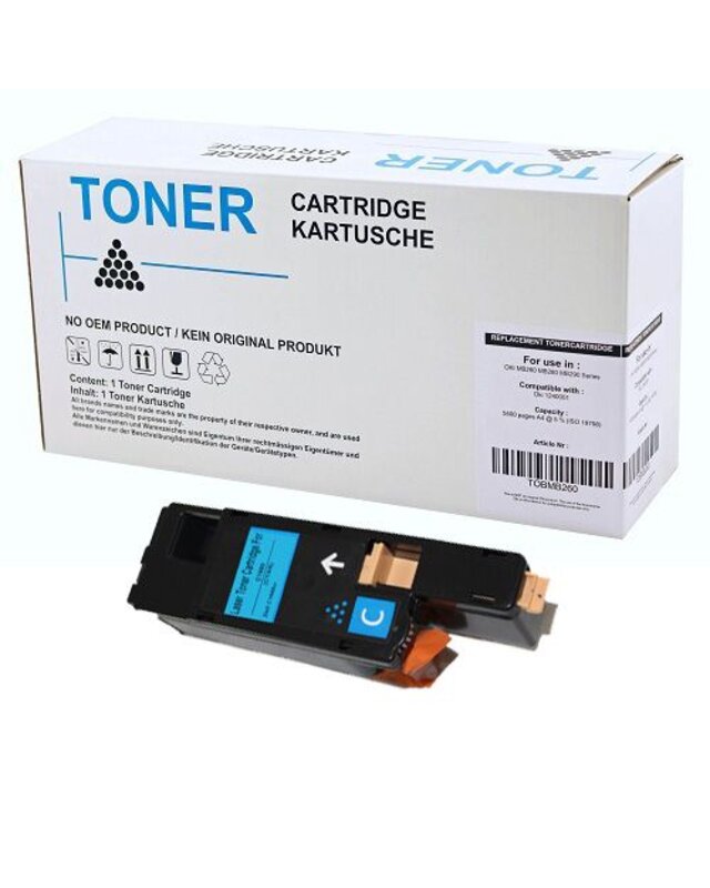 alternatief Toner voor Dell C1660W cyan