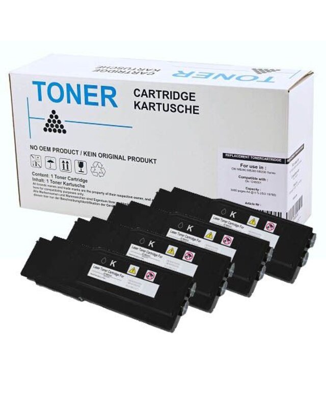 Set 4X alternatief Toner voor Dell C3760 C3765
