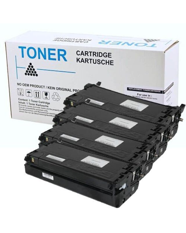 Set 4X alternatief Toner voor Dell 2145Cn