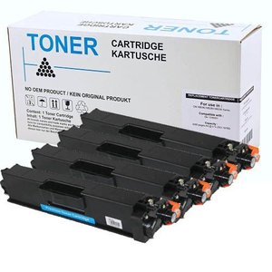 Set 4X alternatief Toner voor Brother Tn326 Tn-326 Hl-L8250