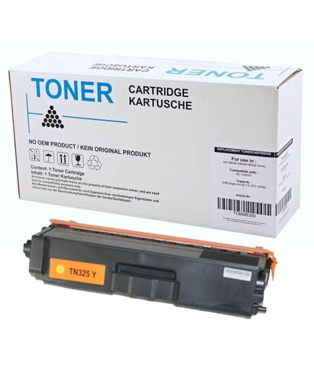 alternatief Toner voor Brother Tn325 geel Hl4140Cn Dcp9055Cdn