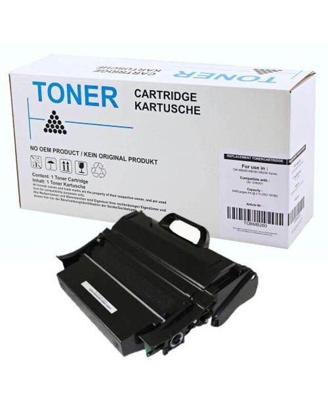 alternatief Toner voor Lexmark Optra T650 zwart