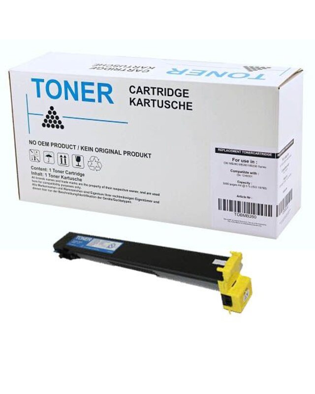 alternatief Toner voor Minolta Tn210Y Tn312Y geel