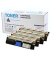 Set 4X alternatief Toner voor Minolta Magicolor 2400