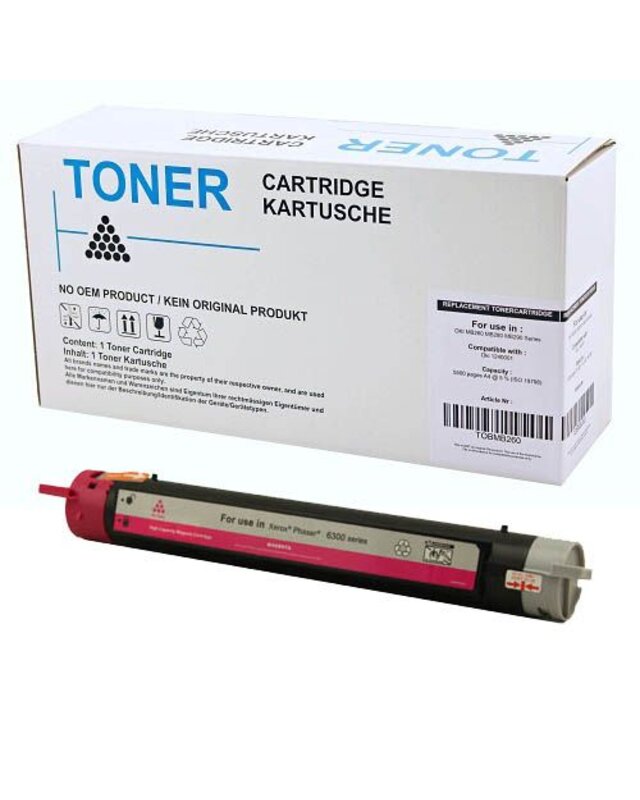 alternatief Toner voor Xerox Phaser 6300 magenta