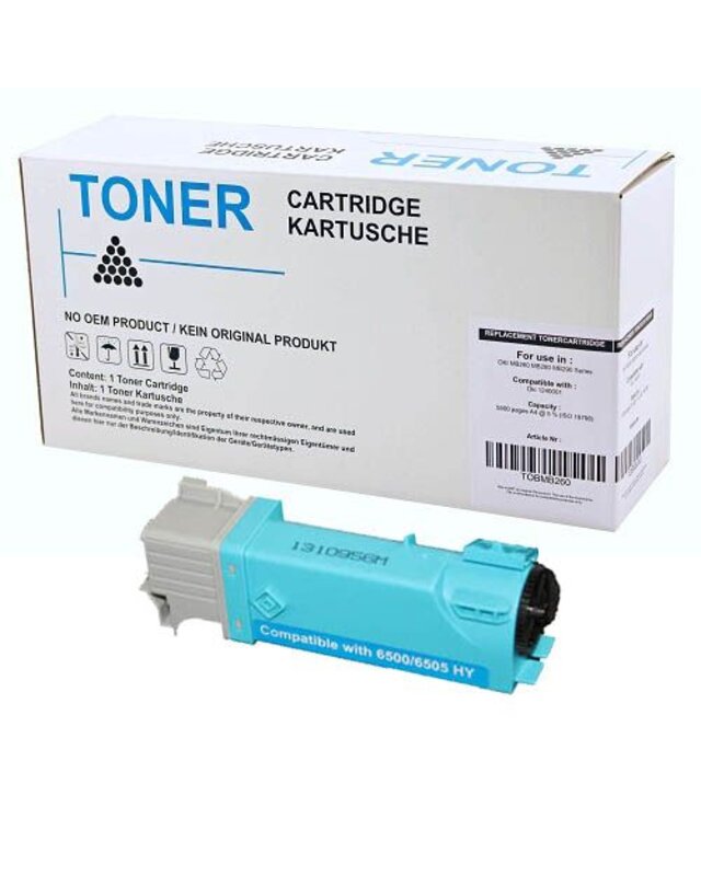 alternatief Toner voor Xerox Phaser 6500 cyan